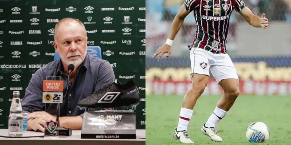 Contrato rasgado nesta terça (16): Mano Menezes lida com terror no Fluminense e saída relâmpago é confirmada