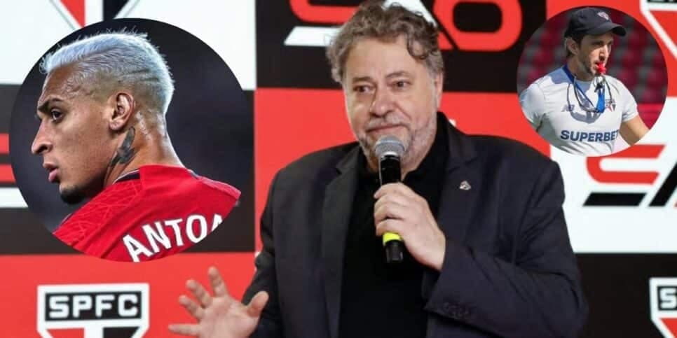 Retorno TRIUNFAL de Antony chega voando em julho: Casares abre os cofres por craque pra Zubeldía no São Paulo