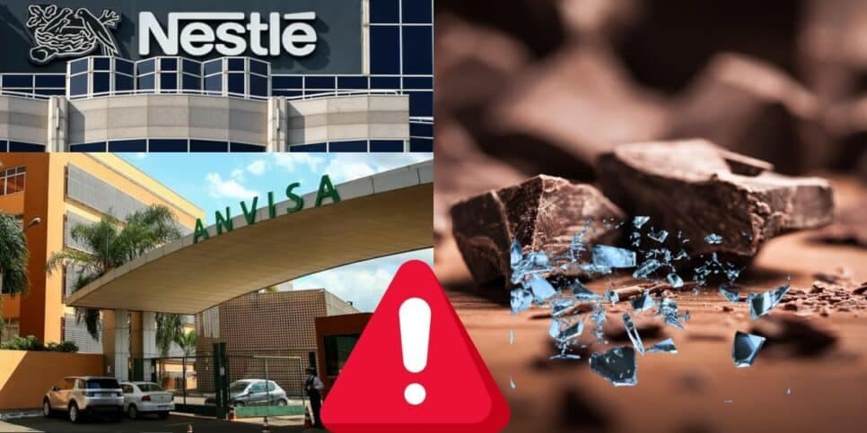 Pedaços de vidro e risco a saúde: A proibição urgente da Anvisa contra marca de chocolate rival da Nestlé