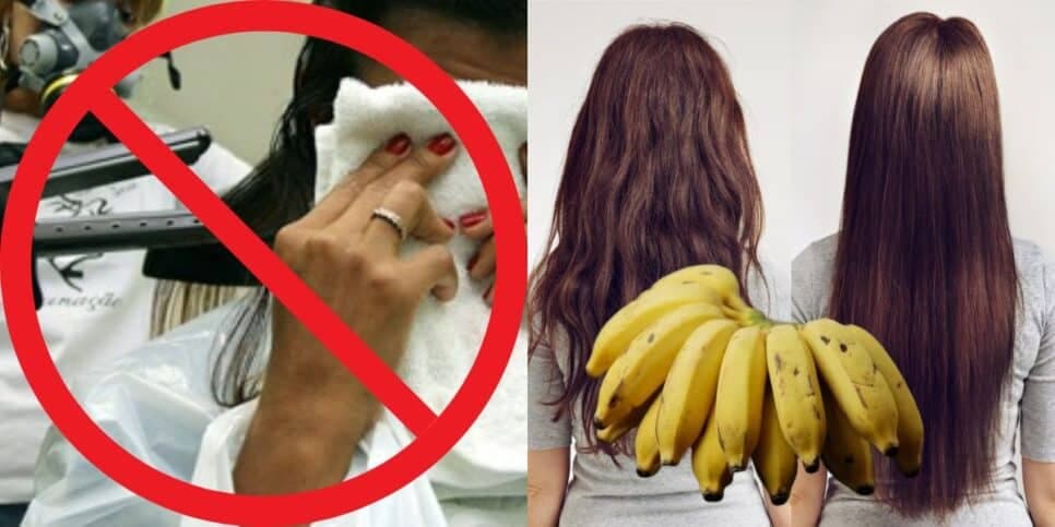 Sem formol e adeus química: Progressiva natural com banana e +4 alisa até a raiz do cabelo em 30 minutos