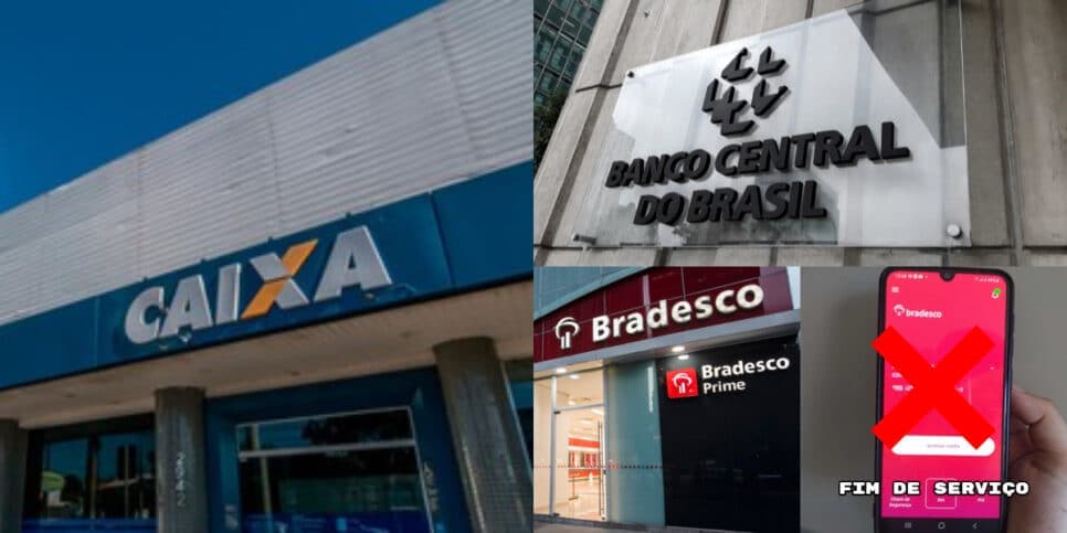 Banco Central sem chão: Caixa, Bradesco e Itaú se unem com fim de serviço popular após 39 anos no Brasil