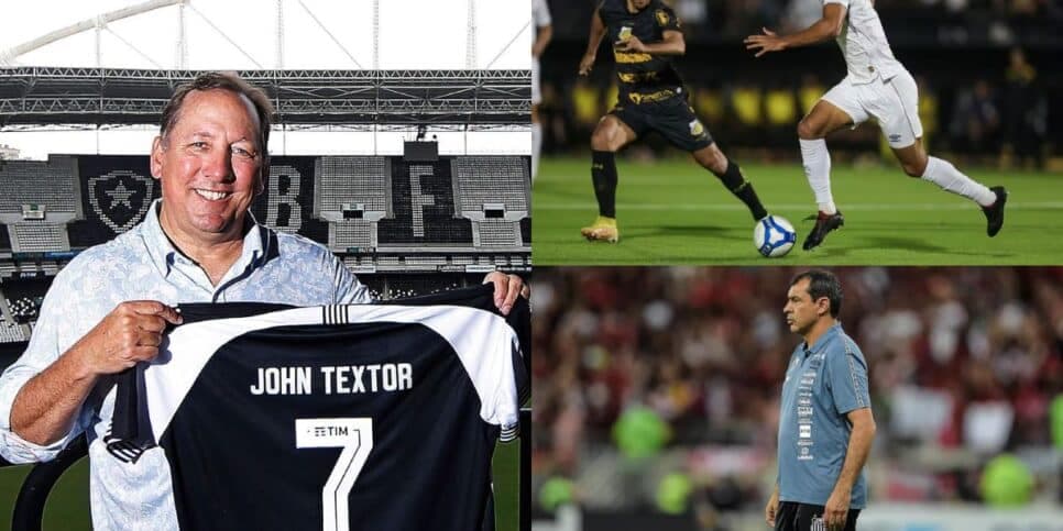 R$40 M e nova dupla de Bastos: Textor age na surdina para arrancar xerifão do Santos e Carille perde o chão