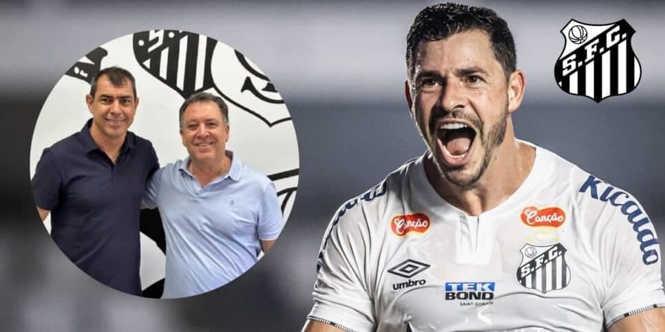 Carille manda buscar e Teixeira se arma por contratação de craque de R$ 10M pra ser dupla de Giuliano no Santos
