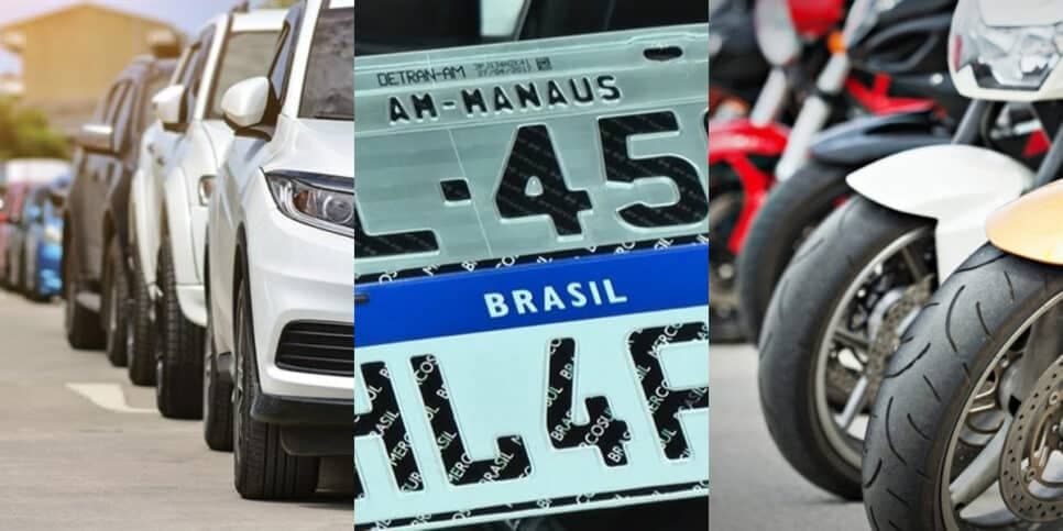 Nem as motos escapam: Nova lei das placas é aprovada atingindo 74 milhões de motoristas com FIM em veículos