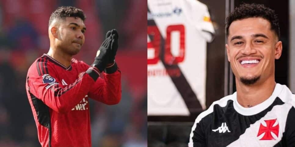 R$430 MI, nova SAF e compra no RJ: Coutinho e Casemiro se tornam proprietários de 2 gigantes paralisam o Brasil