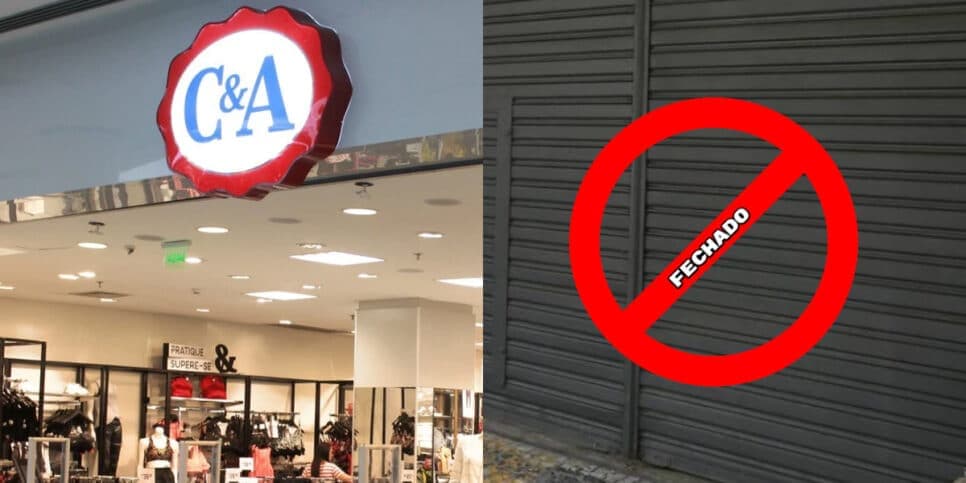 Fechada sem dó: O encerramento de loja da C&A com comunicado oficial de shopping confirmando adeus