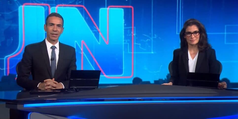 “Adeus, Bonner”: César Tralli estreia ao lado de Renata no JN e assume lugar do âncora sem aviso prévio na Globo