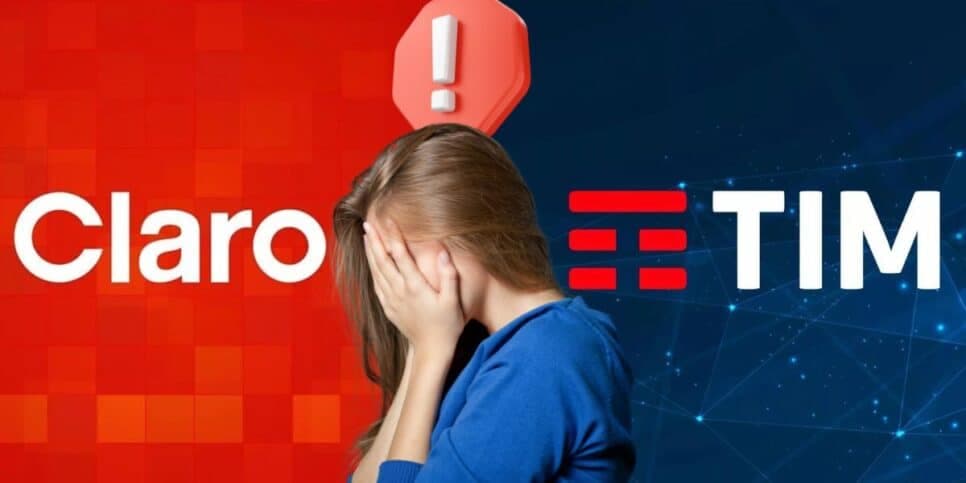 Clientes estão chorando no banho: Fim de serviço crucial da Claro e da Tim tem comunicado oficial em 2024