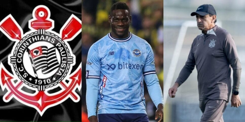 "Salário 1,2 milhão e 10 milhões em luvas": Corinthians volta atrás com Balotelli e xodó do Ramón chega voando