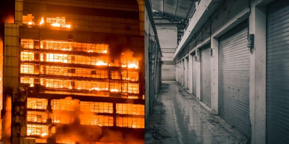 Tragédia com incêndio e falência decretada: O fim decadente de varejista nº1 tão grande quanto as Casas Bahia