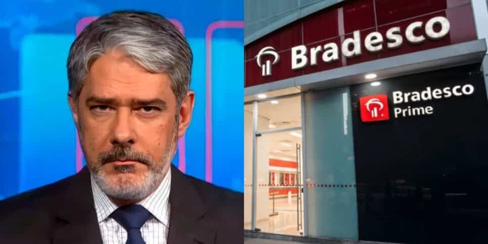Dívida de R$ 5 bilhões no Bradesco, fechamento e fim de serviço: 3 terrores de falência expostos por Bonner no JN