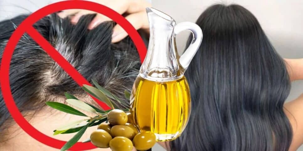 Fim do grisalho SEM tinta: Misturinha com azeite e +2 ingredientes reverte o cabelo branco em minutos