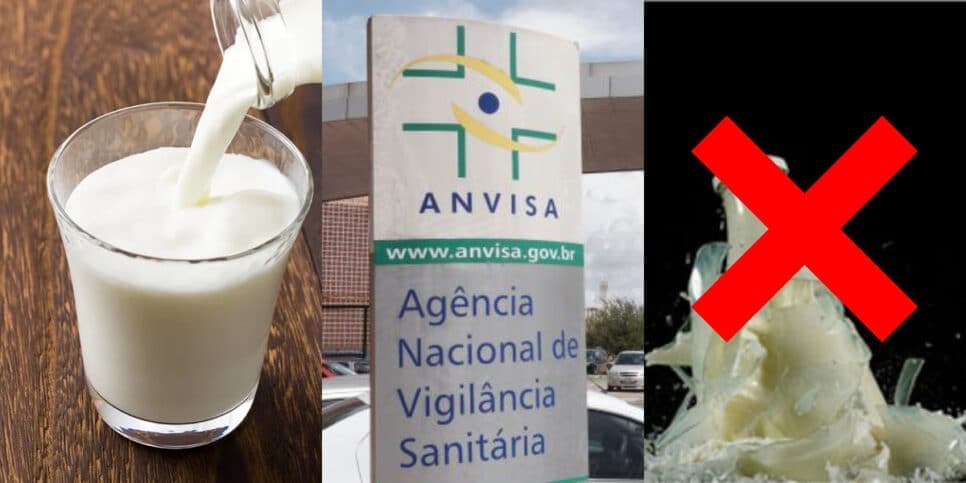 Formol flagrado no leite: A ordem da ANVISA pra retirar 2 marcas gigantes por risco de câncer em quem beber