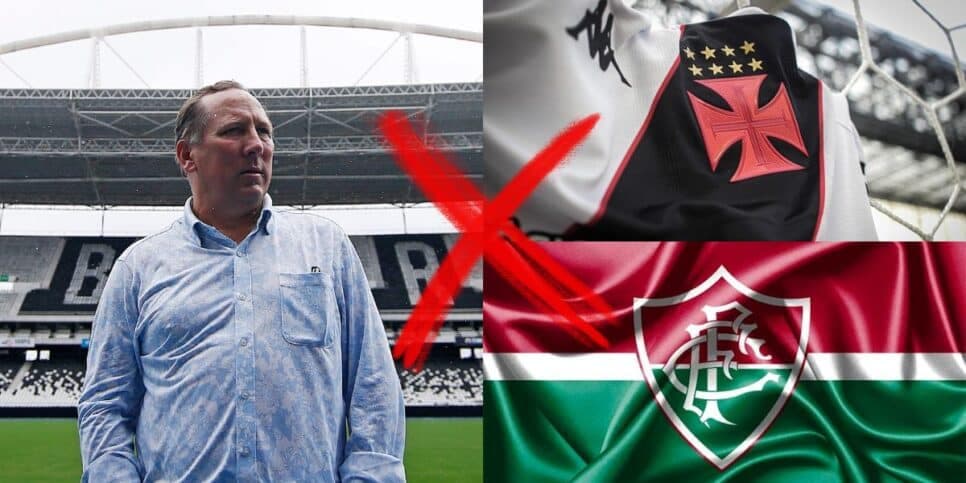 Textor passa Vasco para trás e garante acordo histórico com o Fluminense ao Botafogo