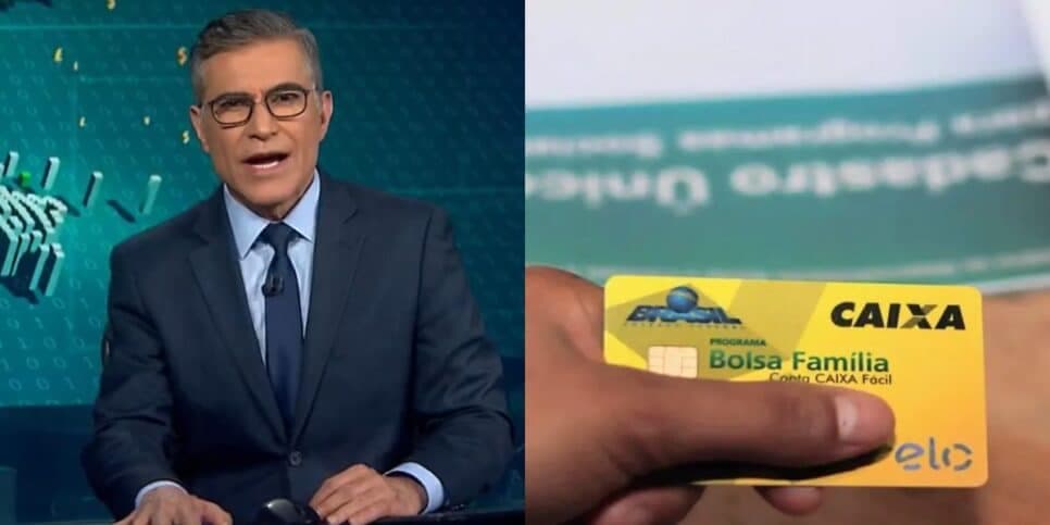 “Anunciou corte”: Substituto de Bonner confirma derrubada de benefícios e R$ 600 do Bolsa Família são atingidos