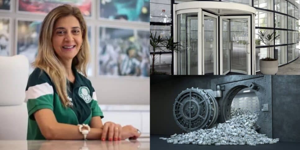 R$ 5 bilhões nos cofres: Leila Pereira despeja caminhão de dinheiro pra virar dona de 2 bancos rivais do Itaú