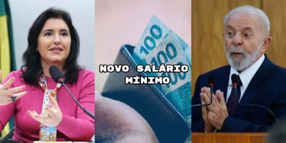 Lula e Tebet passam com trator e novo valor do salário mínimo em 2025 e 2026 já está nas mãos dos brasileiros
