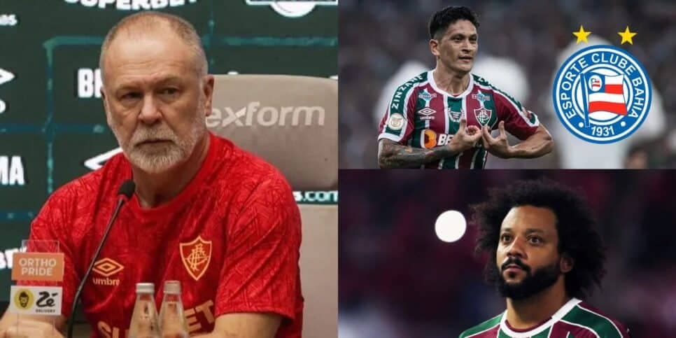 Mano Menezes mal chegou no Fluminense e afunda com terror contratação de Cano no Bahia e perda de Marcelo