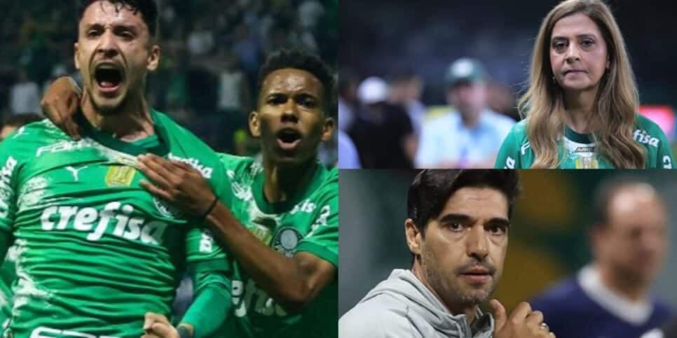 Piquerez e Estêvão estão FORA: Abel e Leila ficam sem chão com debandada de 2 craques no Palmeiras