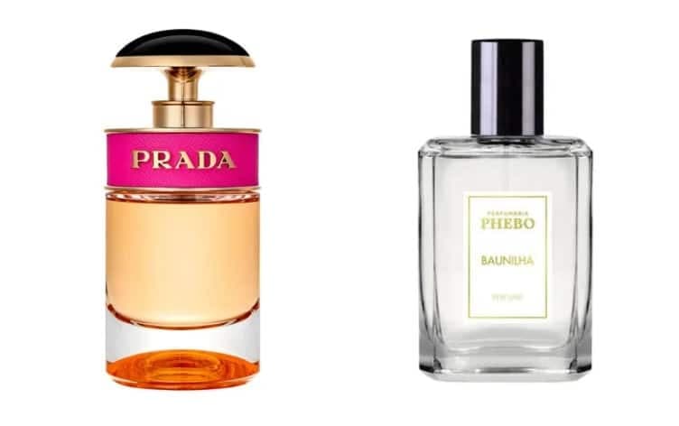 Perfumes da Candy, Prada x Baunilha, Phebo (Foto: Reprodução / Site da Marca)

