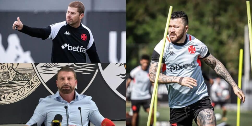Rossi e +2 estão dando adeus: Rafael Paiva bate o martelo e autoriza a expulsão de 3 craques do Vasco