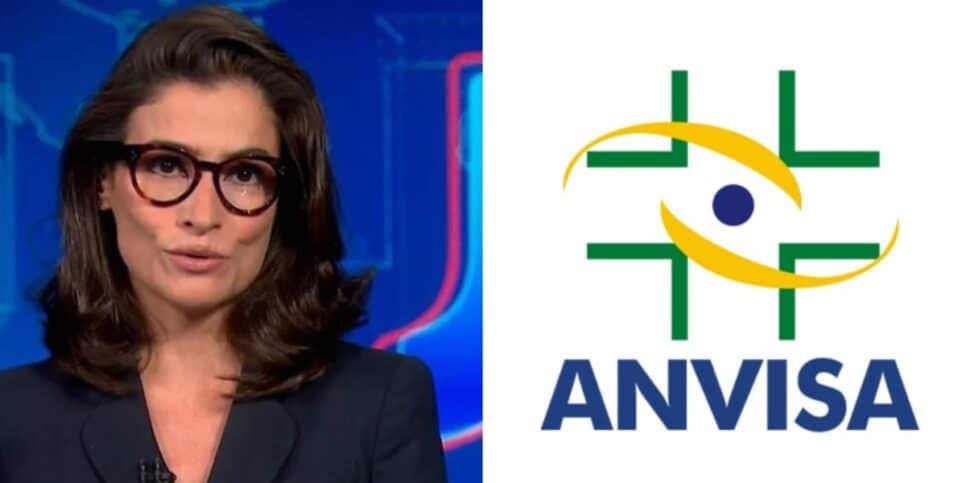 “É proibido”: Renata para Jornal Nacional às pressas com proibição da ANVISA contra produto popular de idosos