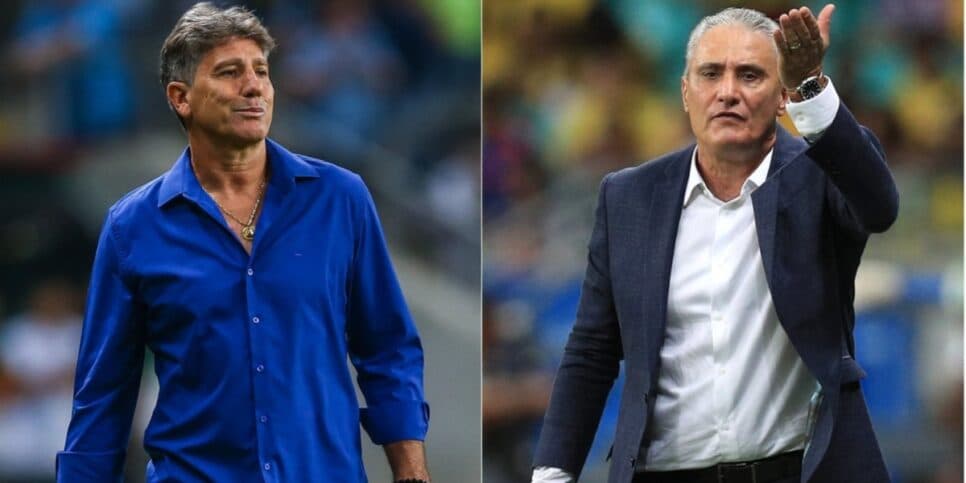 Landim sem chão: Enquanto Renato Gaúcho ganha R$1,5M por mês no Grêmio, o salário de Tite no Flamengo