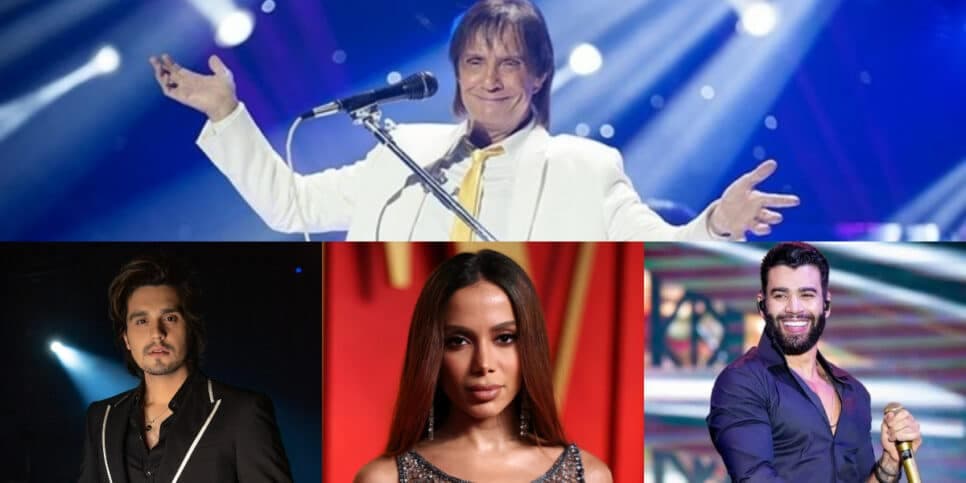 Luan, Anitta e Gusttavo pra trás: Iate, prédio e mansões fazem Roberto Carlos o cantor mais rico do Brasil