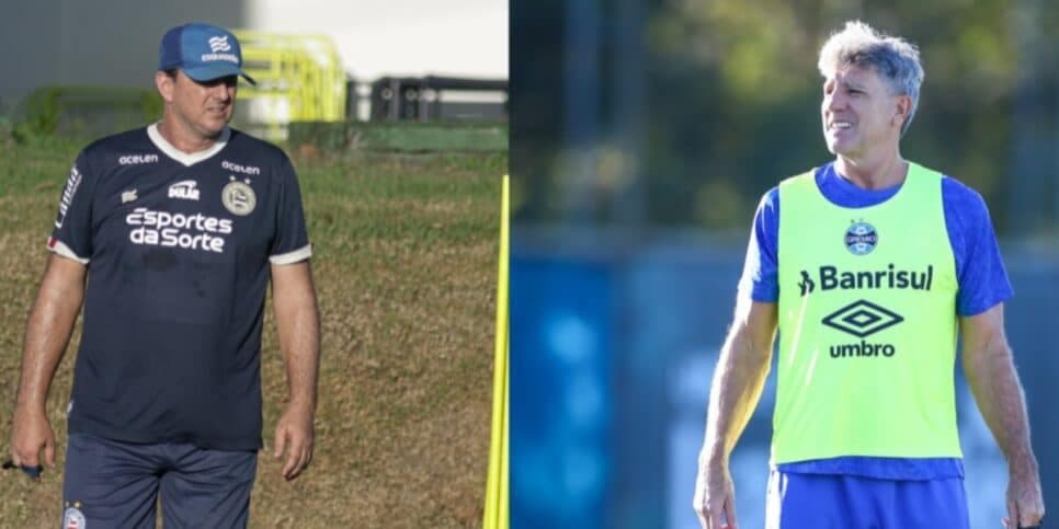 Guerra sem chão: Enquanto Renato ganha R$1,2 M no Grêmio, esse é o salário de Ceni no Bahia que choca torcedores