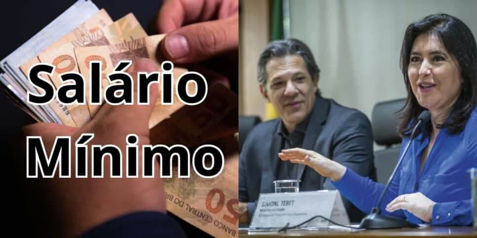 Canetou antes de Haddad e Tebet: Salário mínimo de R$1670 dá adeus aos R$1412 e está sendo pago a CLTs