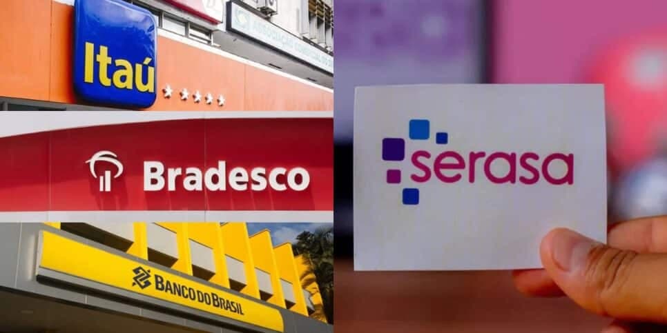 Contas canceladas no Itaú, Bradesco, BB e+: A união dos gigantes com encerramento em massa e alerta do Serasa