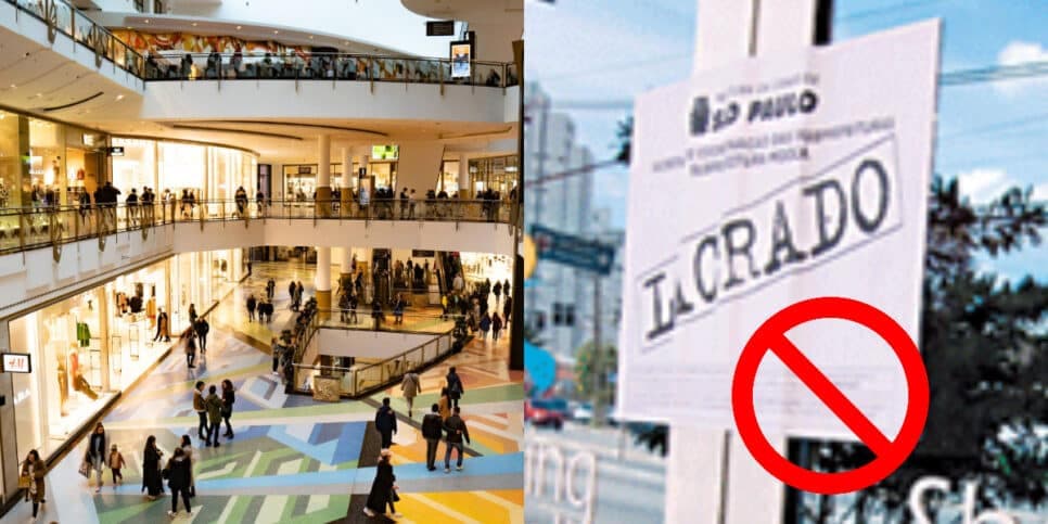 Fim de cinema e lojas populares: Falência de shopping de SP após ser lacrado e ir à leilão choca paulistas