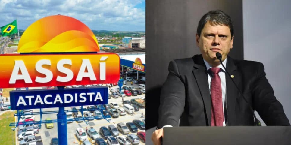 Tarcísio ciente: Nova lei em cidade de SP proíbe esta cobrança em supermercados como o Assaí