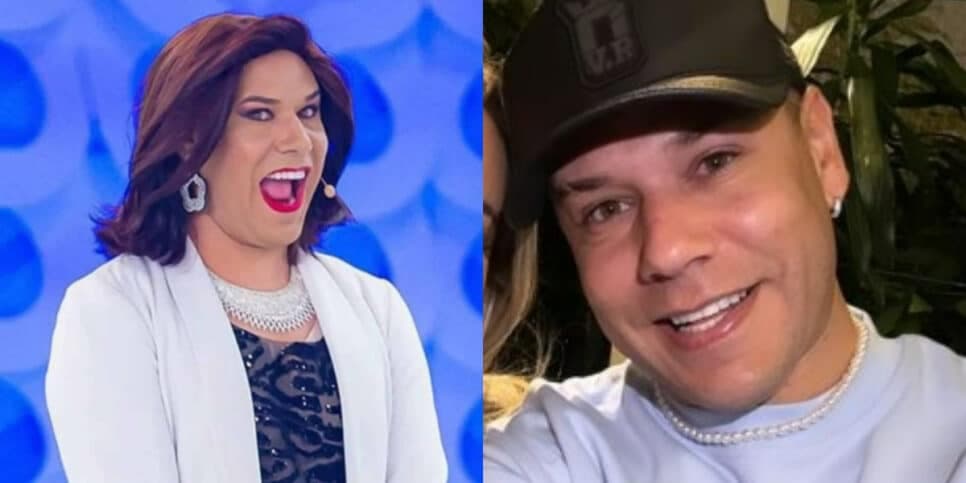 No Domingo Legal, Tiago Barnabé, a Narcisa, tem casamento exposto e público se surpreende: "Não imaginava"