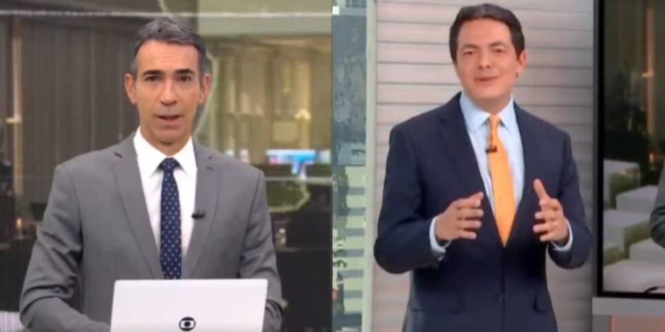Alan Severiano faz Tralli perder o chão e o deixa sem graça ao dizer tudo que sente do colega ao vivo