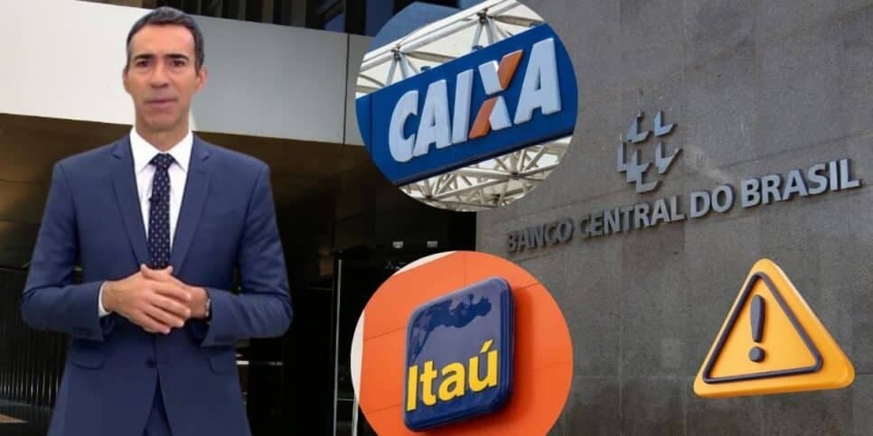 “Agora”: O comunicado do Banco Central pela boca de Tralli com adeus abalando a poupança do Itaú, Caixa e mais