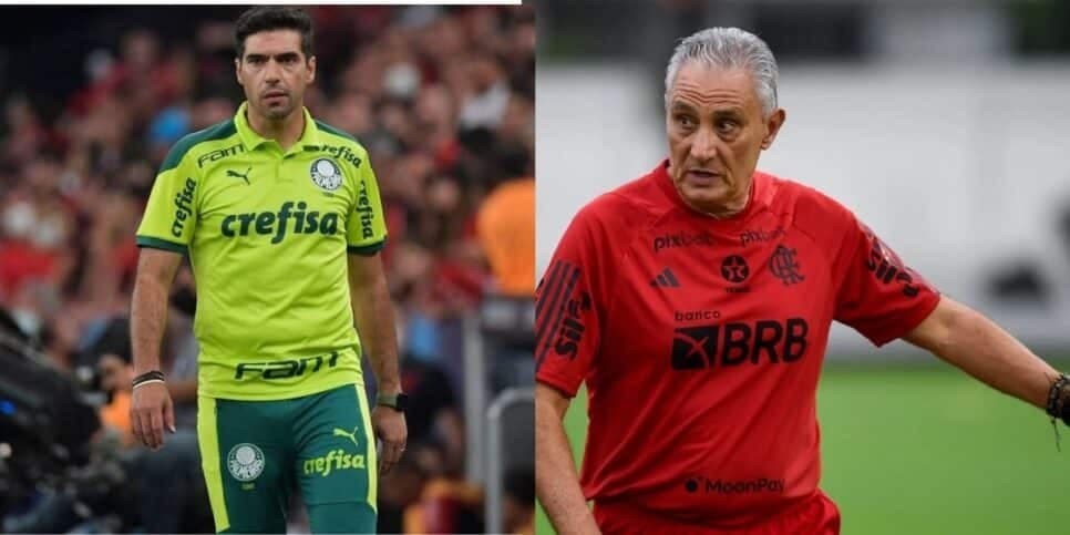 Landim e Leila sem chão: Enquanto Tite ganha R$ 2M no Flamengo, esse é o salário de Abel no Palmeiras