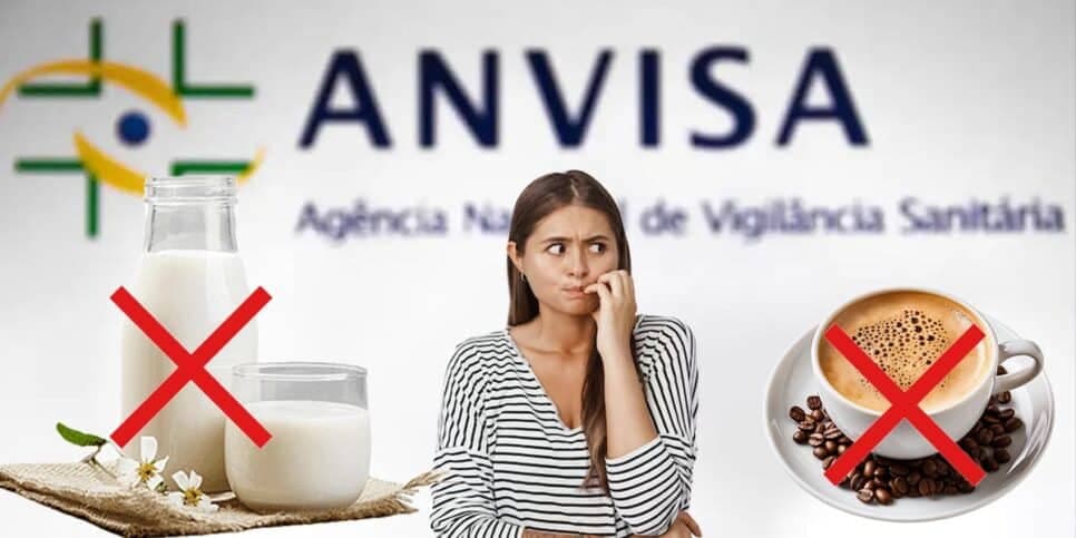 Alerta, risco fatal: A proibição da ANVISA contra 3 marcas populares de leite, café e +1 retiradas dos mercados