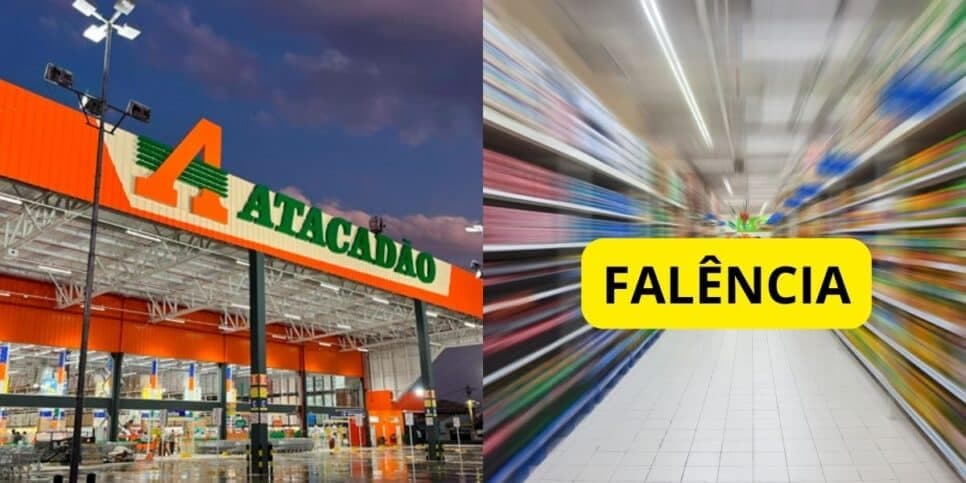 Calote de R$315M e falência devastadora: Supermercado tão popular quanto Atacadão tem portas lacradas