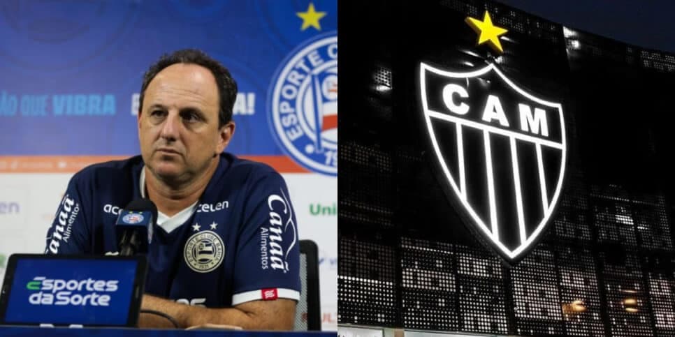 R$138M: Atlético-MG dá chapéu em Rogério Ceni no Bahia e garante maior contrato da história em 2024