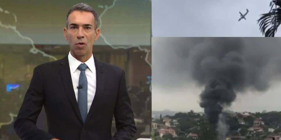 Plantão Urgente: Globo derruba programação e Tralli confirma tragédia com queda de avião com 62 pessoas