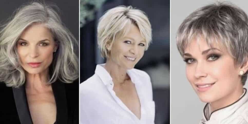 Para voltar aos 30 anos:  5 cortes de cabelo valorizam todos os rostos de idosas acima dos 60