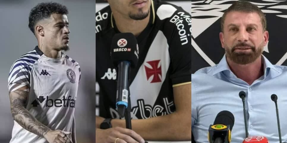 Coutinho oficialmente fora e +1 craque dando ADEUS: Pedrinho sofre com debandada de 2 estrelas no Vasco