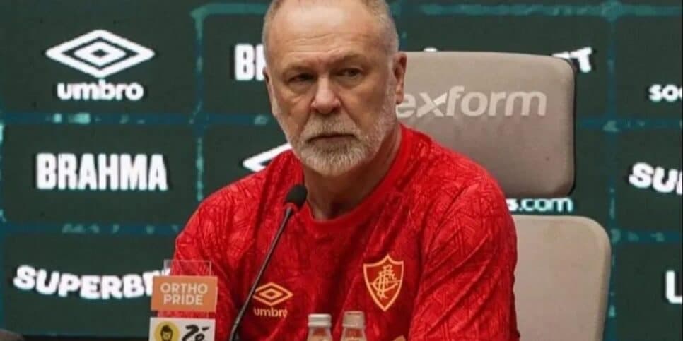 Limpa no Fluminense: Mano Menezes bate martelo e acaba de expulsar medalhão de R$ 50M às pressas