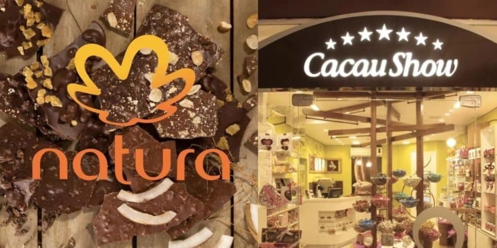 200 lojas no Brasil: Dono da Natura chega com gigante dos chocolates para aniquilar a rival Cacau Show