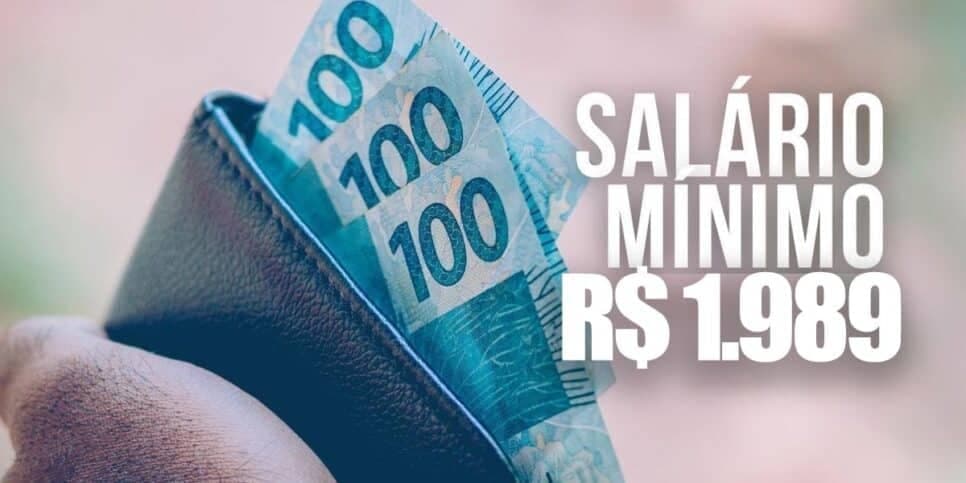 Pode comemorar: Salário mínimo tem disparada e valor de R$ 1.989 é confirmado à lista de CLT’s em AGOSTO
