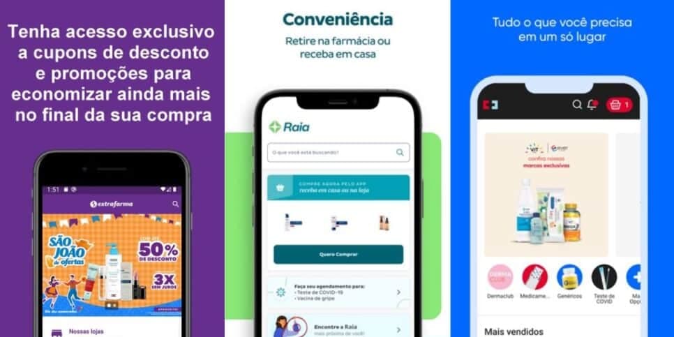 Aplicativo da Extrafarma,Droga Raia e Drogaria SP (Reprodução/AppAdvice/App Store) Aplicativo da Extrafarma,Droga Raia e Drogaria SP (Reprodução/AppAdvice/App Store)