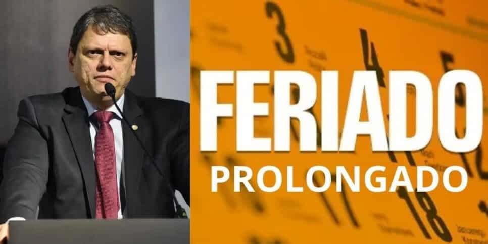 Tarcísio está ciente: Feriado PROLONGADO é garantindo em SP em plena TERÇA (27) e milhares de paulistas vibram