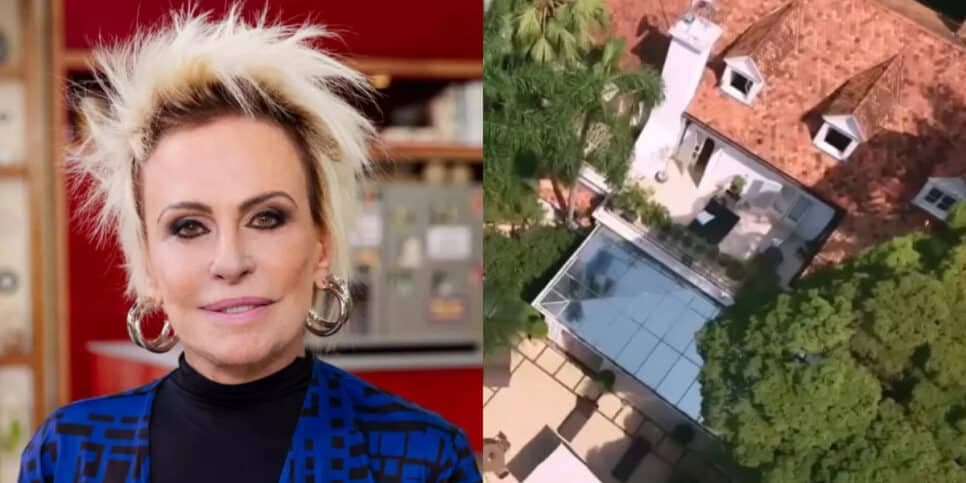 Fachada de castelo, piscina e área verde gigante: Respire antes de ver mansão de Ana Maria, maior que shopping