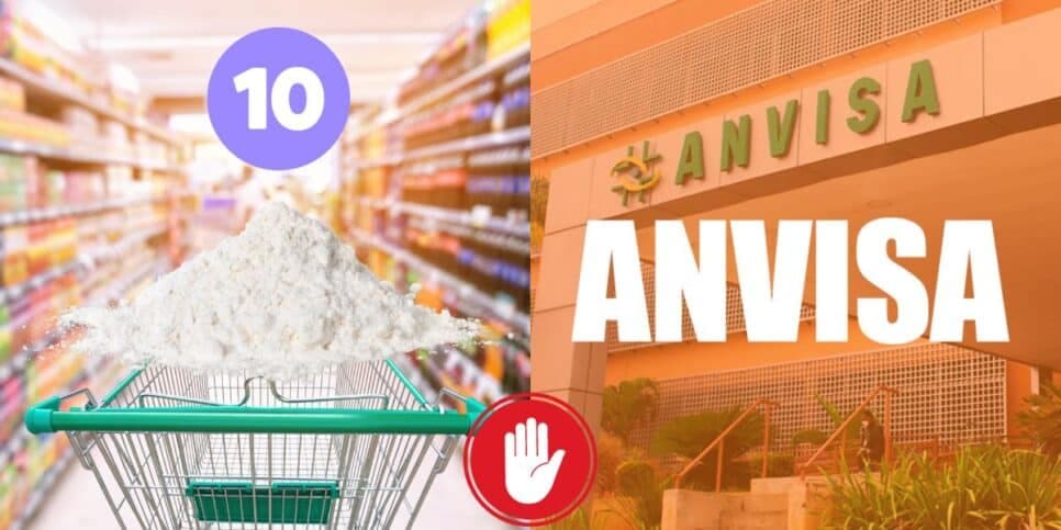Vai vomitar e ter diarreia: Anvisa faz proibição contra 10 farinhas populares e retira de mercados às pressas